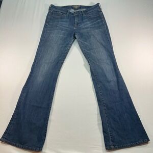 Lucky Brand Sweet N Flare Jeans Womens 8/29 Medium Wash Blue Denim Mid Rise